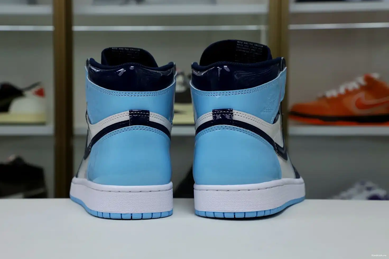 AIR HIGH 1 'BLUE WMNS Kimikick CHILL' OG RETRO JORDAN 0611